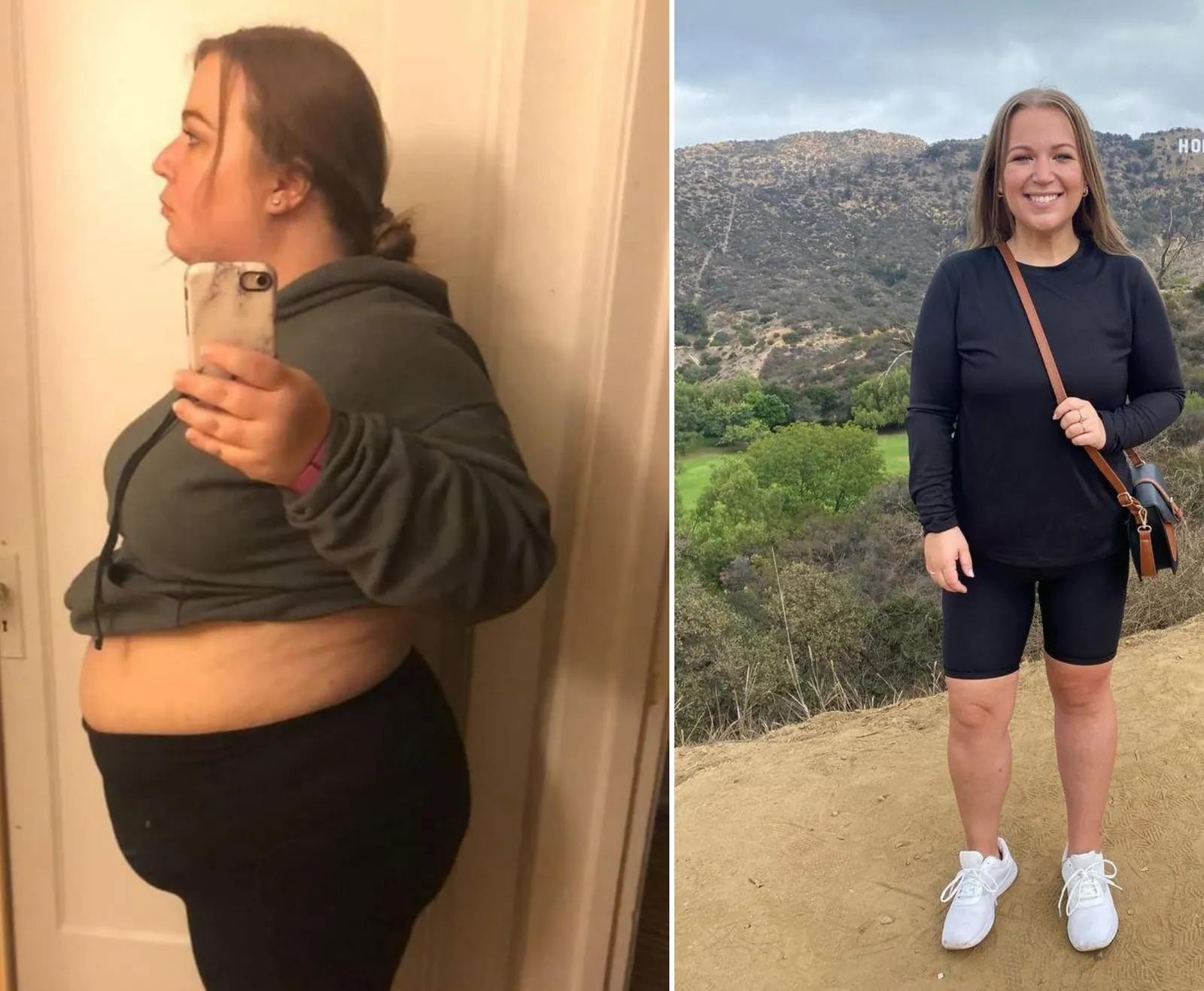 NEXA Retatrutide antes y después, resultado de pérdida de peso 8 (-24 kg · 100 días)